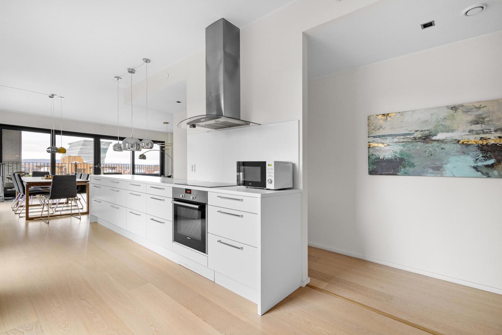 Spacious Modern 3Br Apartment At Central Oslo Barcode Buitenkant foto