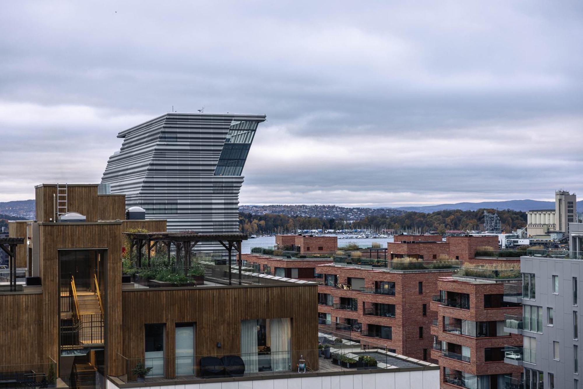 Spacious Modern 3Br Apartment At Central Oslo Barcode Buitenkant foto