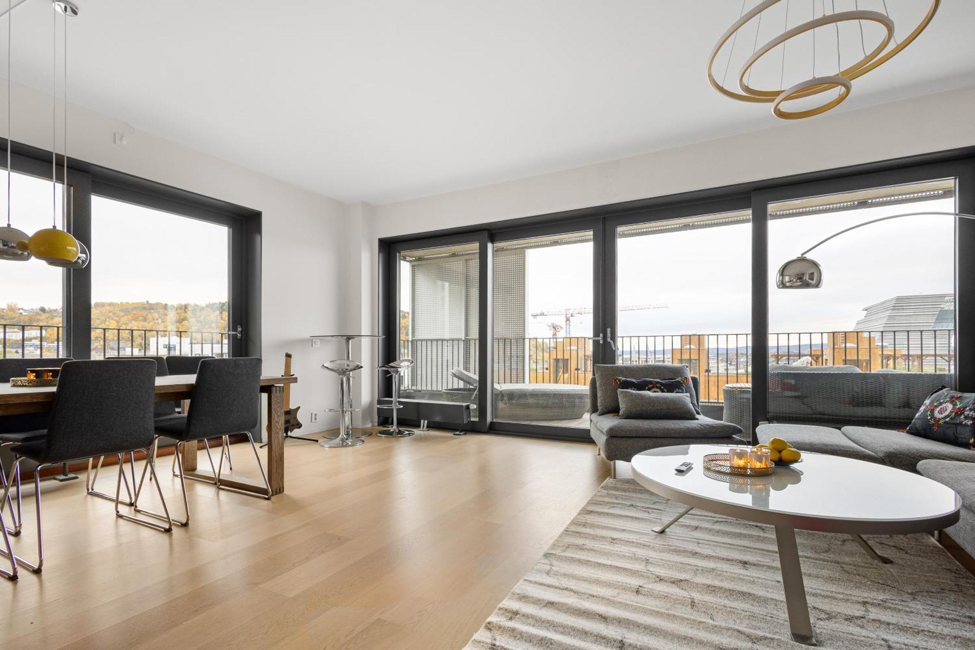 Spacious Modern 3Br Apartment At Central Oslo Barcode Buitenkant foto