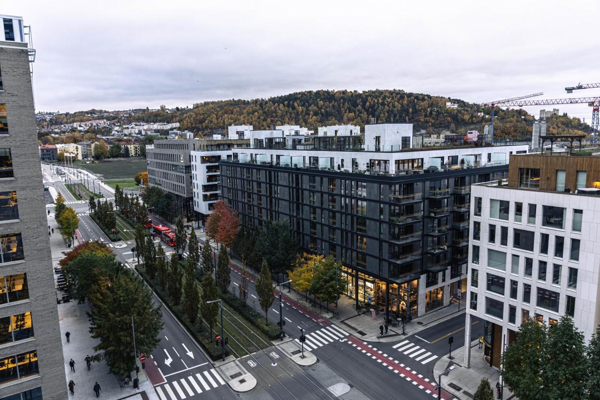 Spacious Modern 3Br Apartment At Central Oslo Barcode Buitenkant foto